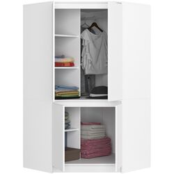 Шкаф угловой Akord S100 4D6SH (White) Thumb