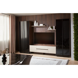 Dulap Ambianta Kosmo polite/sticla 0.8m Thumb