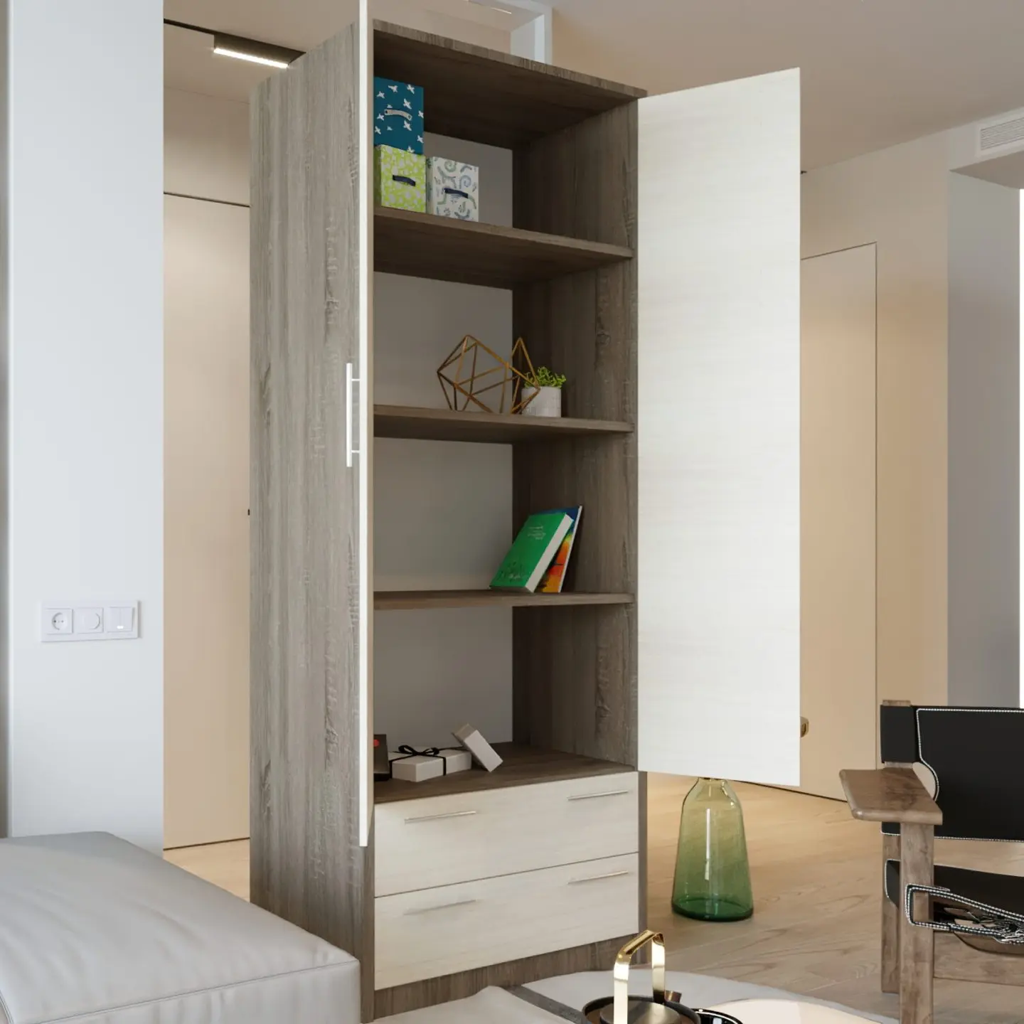 Шкаф Bafimob П-82 2 ящика - 3