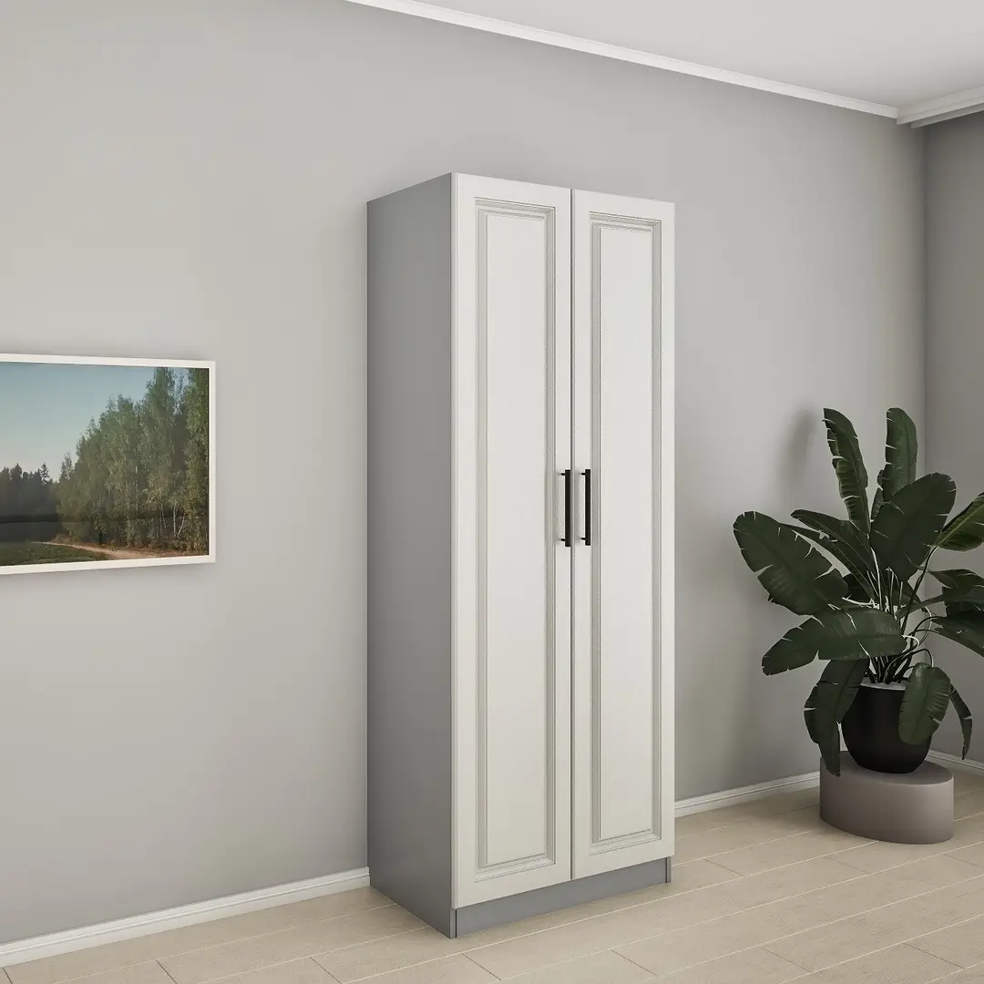 Шкаф Bafimob ПФY-80 (Grey/Stone Oak)