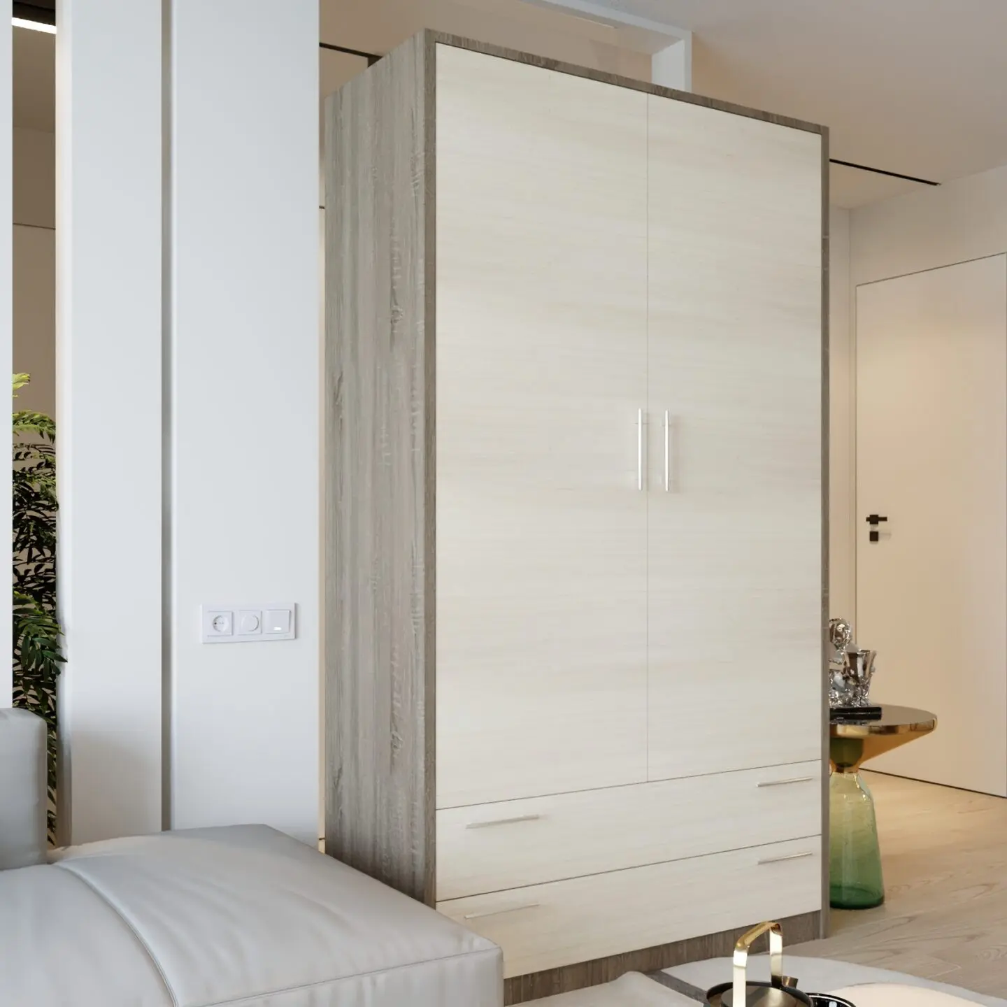 Dulap Bafimob Ș-120 2 sertare - 2