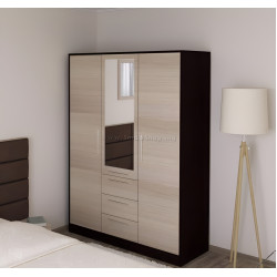 Dulap Bafimob Ș-140 cu oglinda/3 sertare