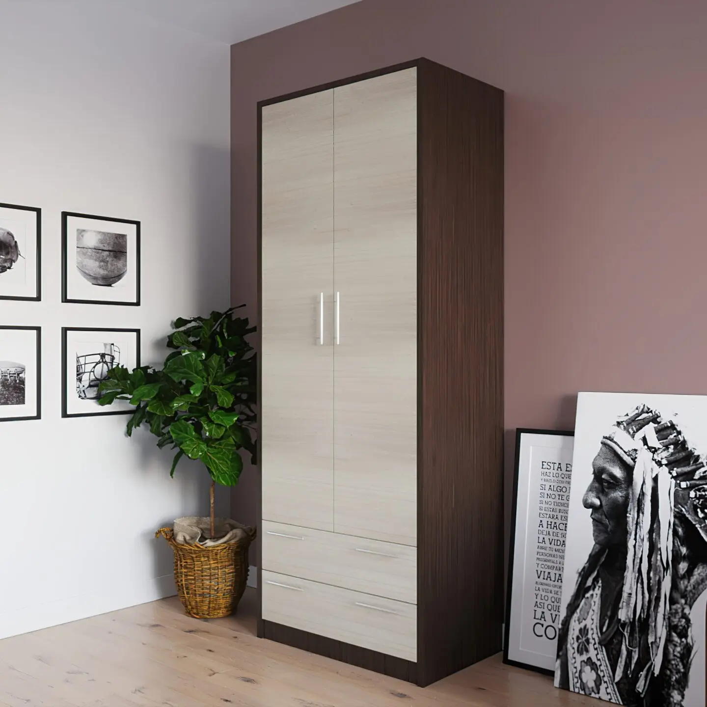 Шкаф Bafimob Ш-82 2 ящика/штанга - 3