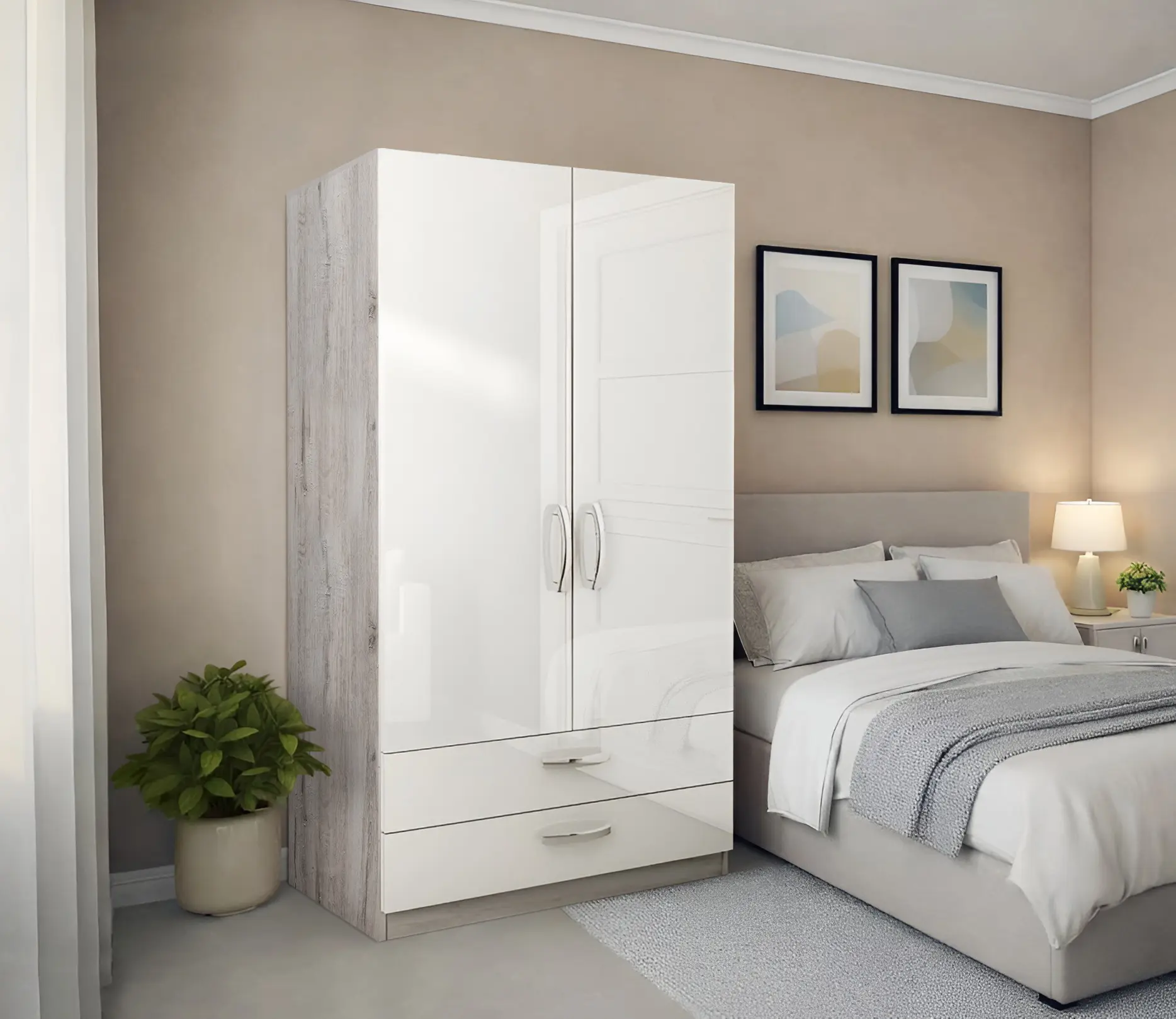 Шкаф Bafimob ШX-120 2 ящика - 3