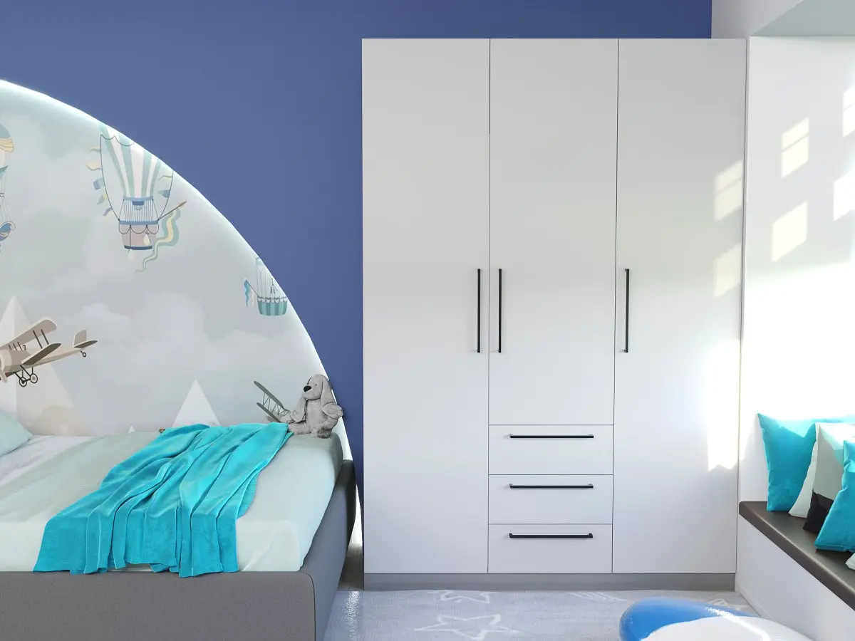 Dulap Bayro Serenity 1500x2200x518 (Asphalt Grey)