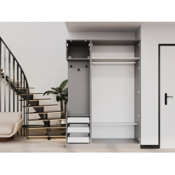 Antreu Bayro Serenity 1500x2200x518 left (Light Grey/Asphalt Grey) Thumb