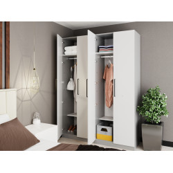 Dulap Bayro Serenity 160x220x52 (Light Grey/Asphalt Grey) Thumb