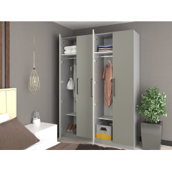 Шкаф Bayro Serenity 160x220x52 (Trend Grey/Asphalt Grey) Thumb
