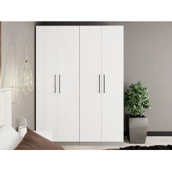 Шкаф Bayro Serenity 160x220x52 (White/Asphalt Grey) Thumb