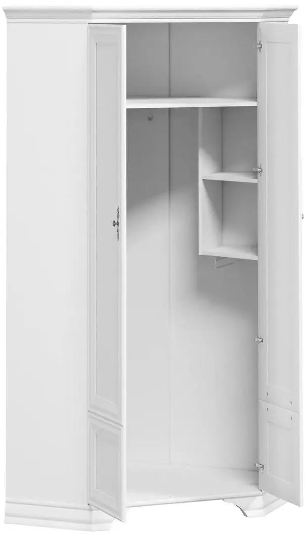 Dulap de colt Gerbor Kentuki SZFN2D (Alpine White)