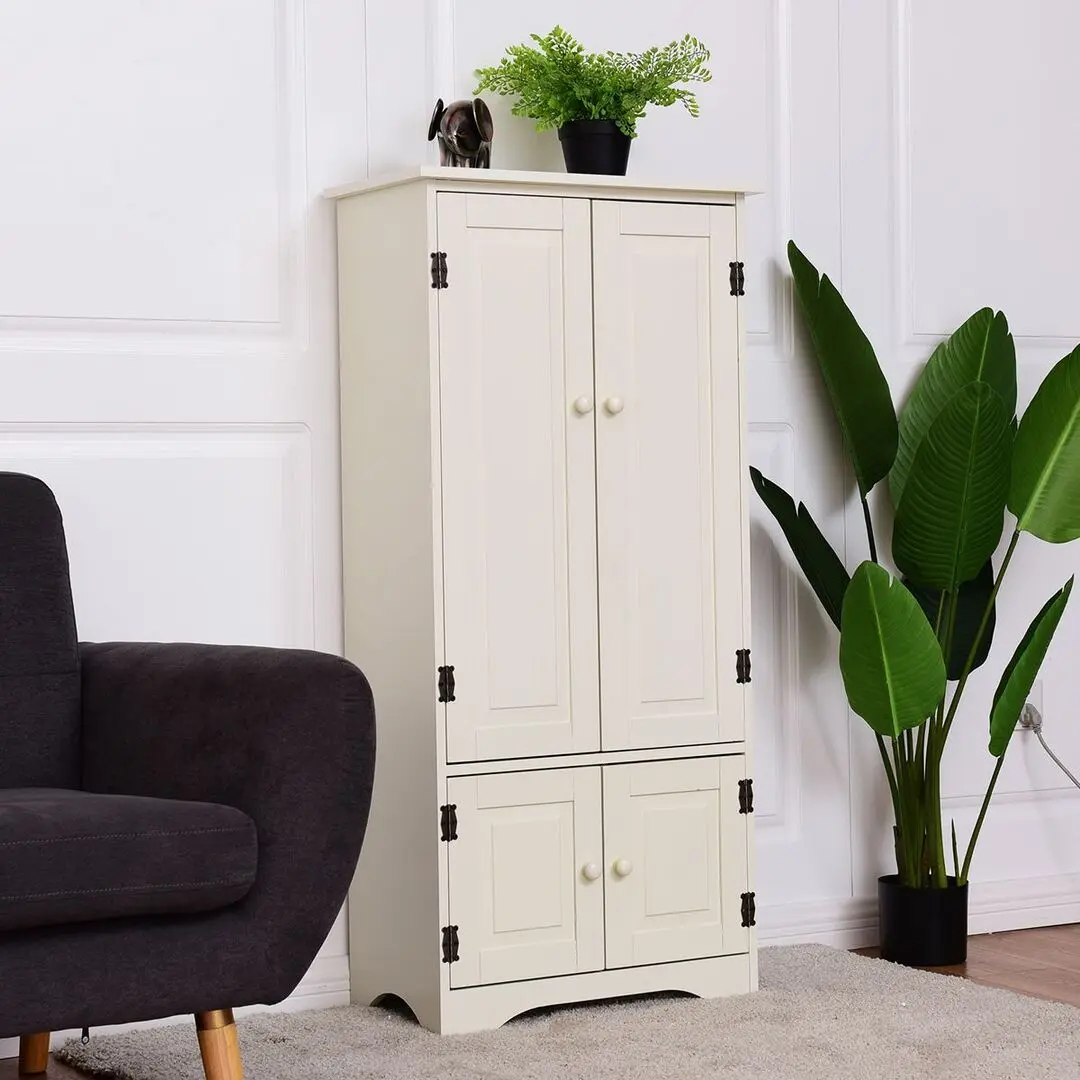 Dulap Costway JZ10009WH (Cream White)