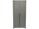 Dulap DP 90x210x52 haine/bara (Wood/Gray/Black)