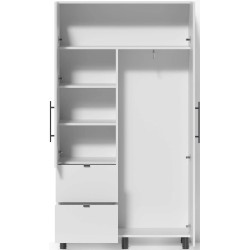 Шкаф Fabrik Home 16mm 110x200x50 (Белый) Thumb