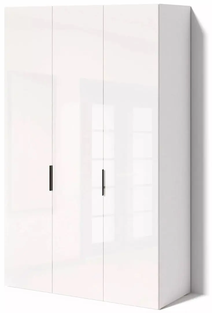 Dulap Fabrik Home Hardy 1350 3U (White/White Gloss)