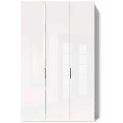 Dulap Fabrik Home Hardy 1350 3U (White/White Gloss) Thumb
