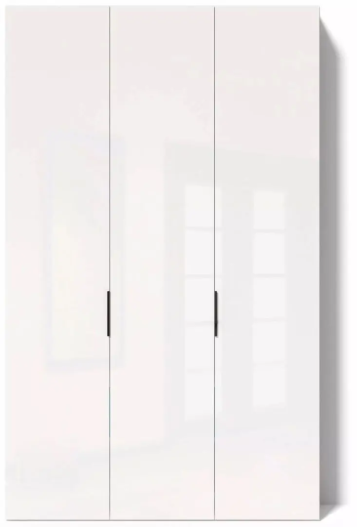 Dulap Fabrik Home Hardy 1350 3U (White/White Gloss)