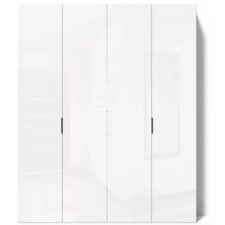 Шкаф Fabrik Home Hardy 1800 4Д (Белый/Белый Глянец) Thumb
