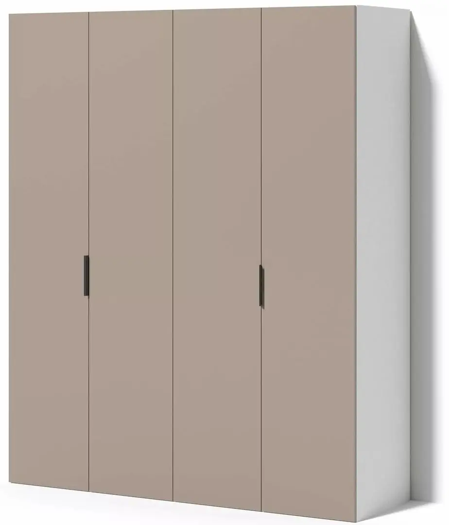 Dulap Fabrik Home Hardy 1800 4U (White/Clay Gray)