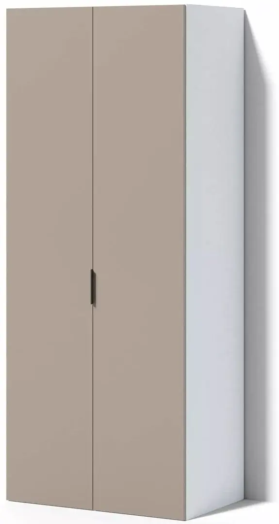 Dulap Fabrik Home Hardy 900 2U (White/Clay Gray)