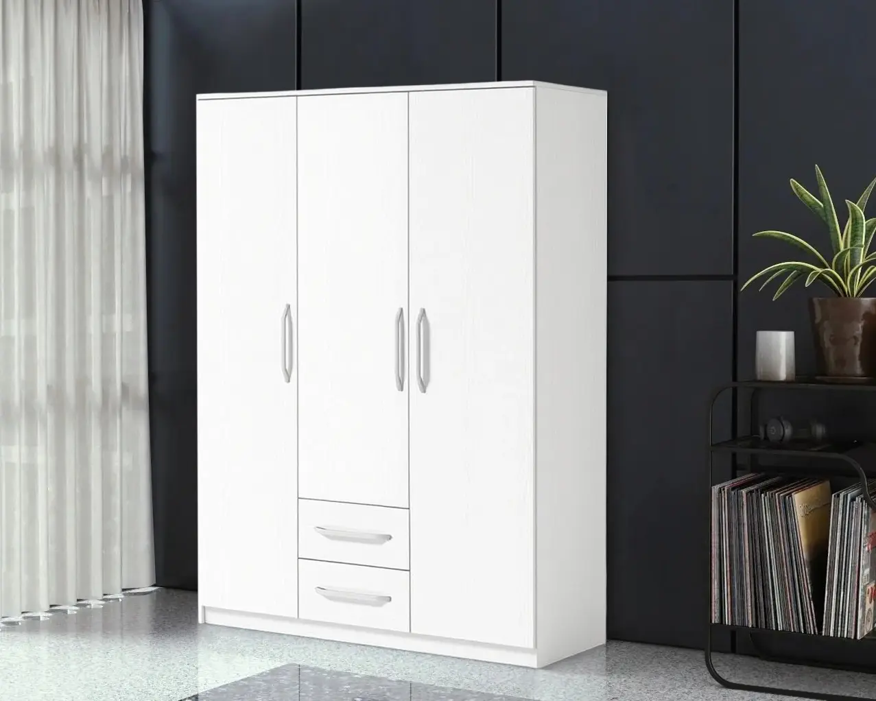 Dulap Fabrik Home Linia 1 120x200x50 (Ash White)