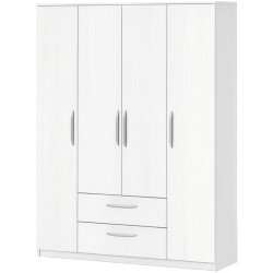 Шкаф Fabrik Home Linia 1 160x200x50 (Ясень Белый) Thumb