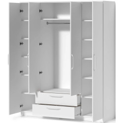 Шкаф Fabrik Home Linia 1 160x200x50 (Ясень Белый) Thumb