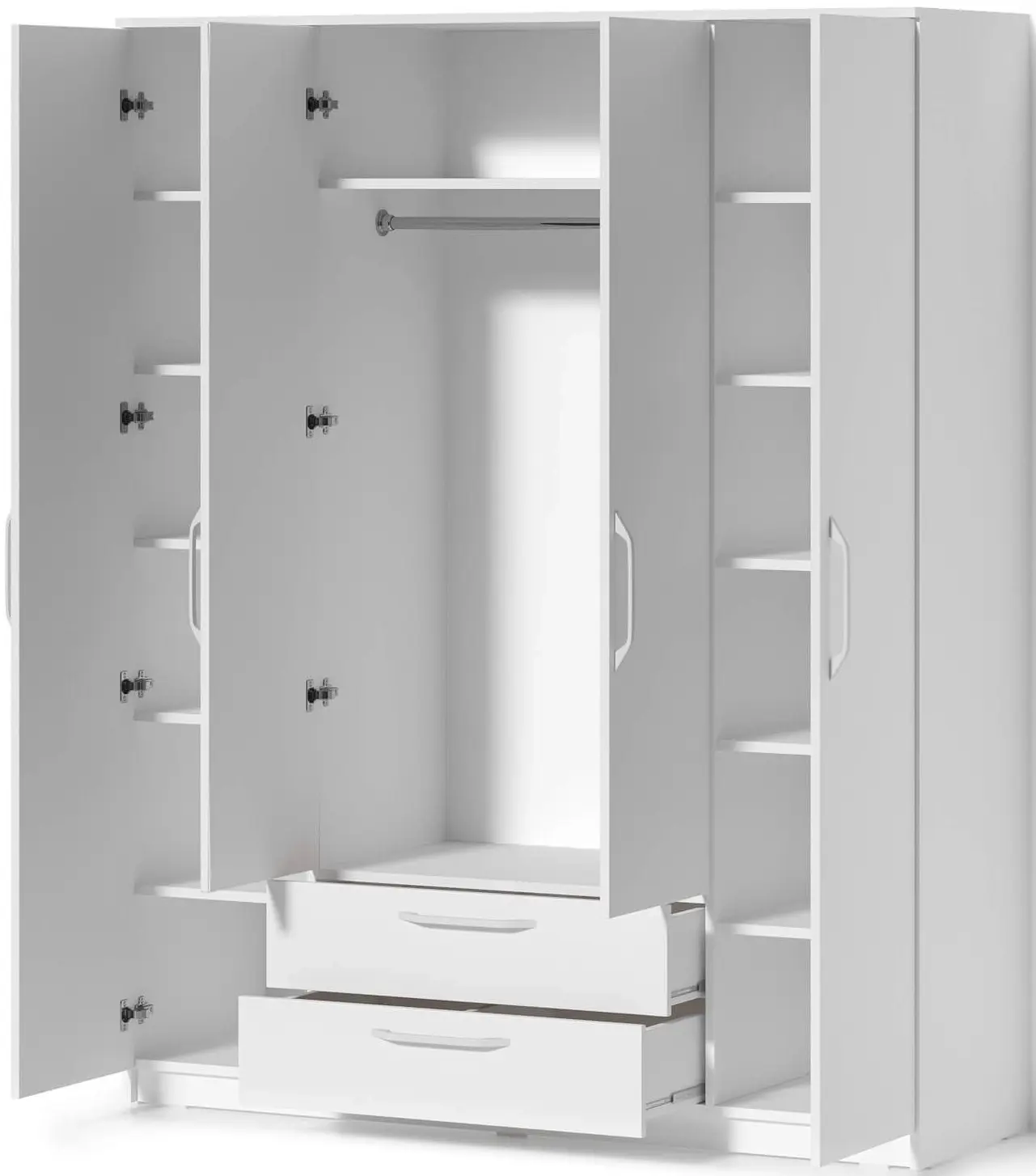 Шкаф Fabrik Home Linia 1 160x200x50 (Ясень Белый)