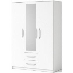 Dulap Fabrik Home Linia 1 cu oglinda 120x200x50 (Ash White) Thumb