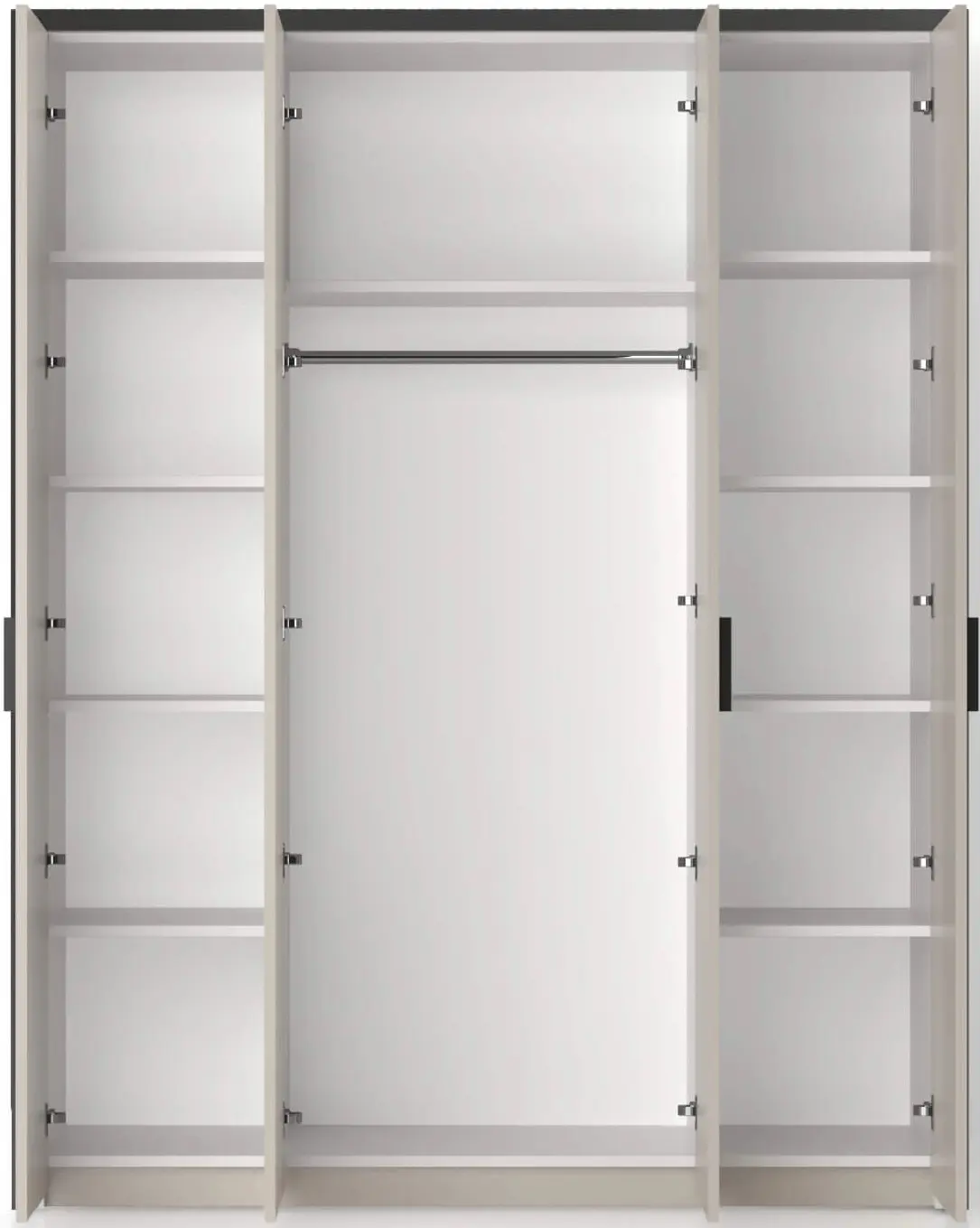 Шкаф Fabrik Home Marshal 183x209x55 (Белый/Кашемир)