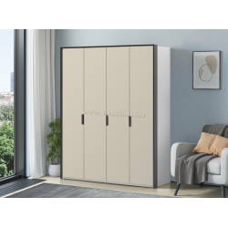 Шкаф Fabrik Home Marshal 183x209x55 (Белый/Кашемир)