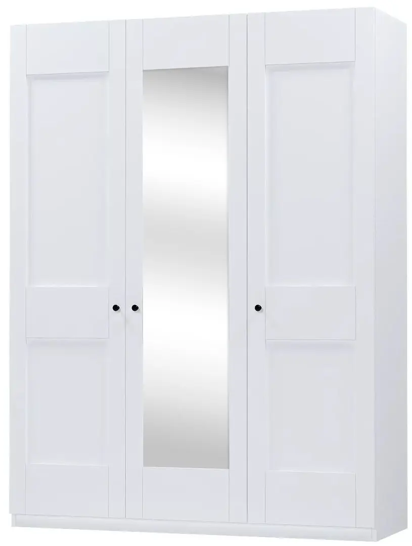 Dulap Fabrik Home Mezzo 1500 cu oglinda (Ash White)