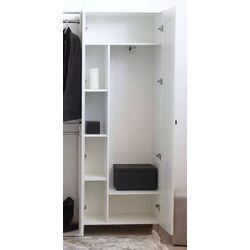 Dulap Fabrik Home Mezzo 2U (White/Ash White) Thumb