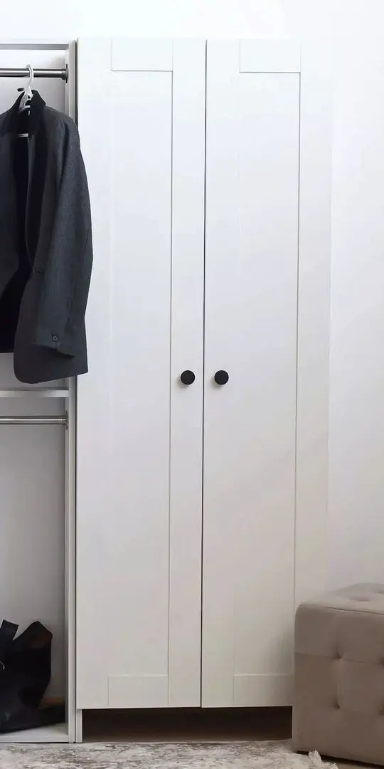 Dulap Fabrik Home Mezzo 2U (White/Ash White)