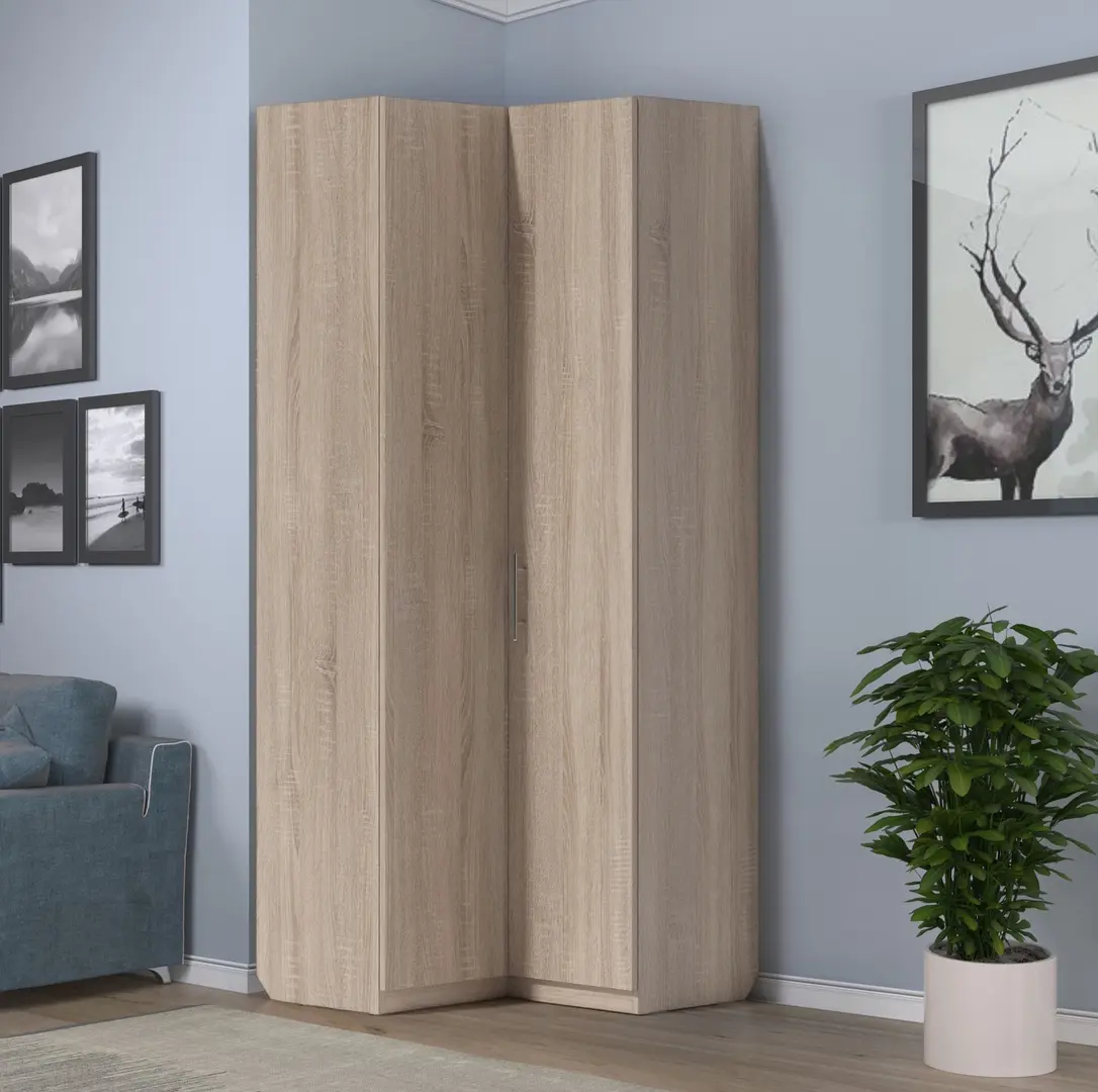 Dulap de colt Fabrik Home Office-Line 12 80x200x40 (Sonoma Oak)