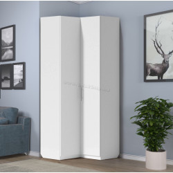 Шкаф угловой Fabrik Home Office-Line 12 80x200x40 (Ясень Белый)