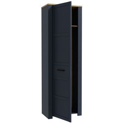 Dulap Fortuna Brigitta 66.7x205.4x42 (Blue Oak/Riviera Oak) Thumb