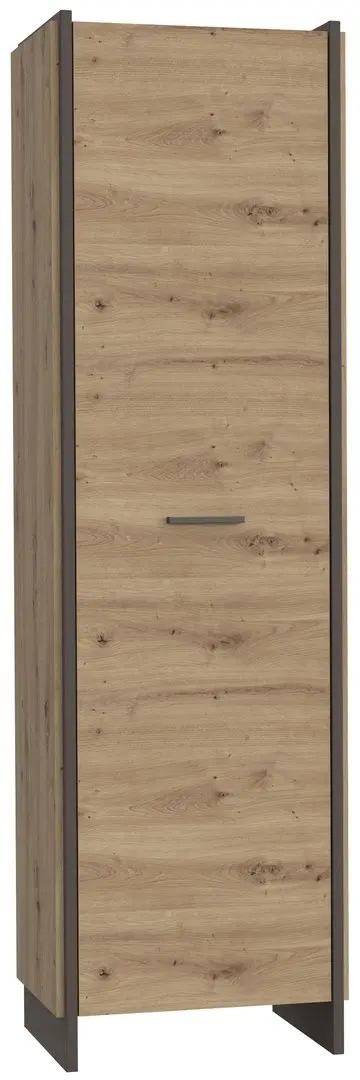 Шкаф Fortuna Osstin 57.4x198.1x41.3 (Artisan Oak/Grey)