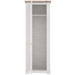 Dulap Fortuna Tanya 75.6x209.8x44.3 (White Oak/Nelson Oak) Thumb