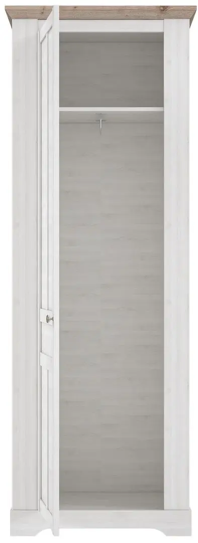 Dulap Fortuna Tanya 75.6x209.8x44.3 (White Oak/Nelson Oak)