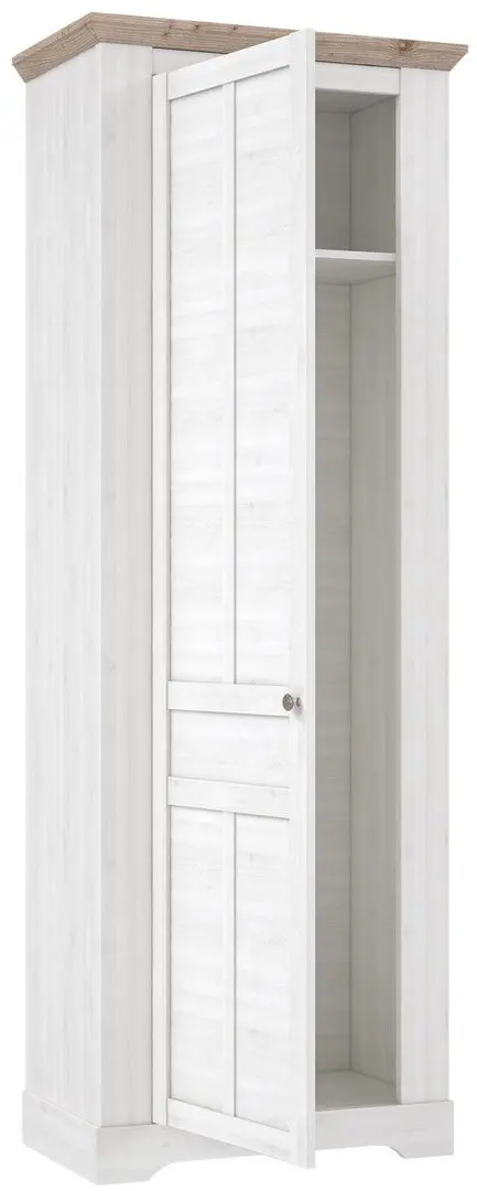 Dulap Fortuna Tanya 75.6x209.8x44.3 (White Oak/Nelson Oak)