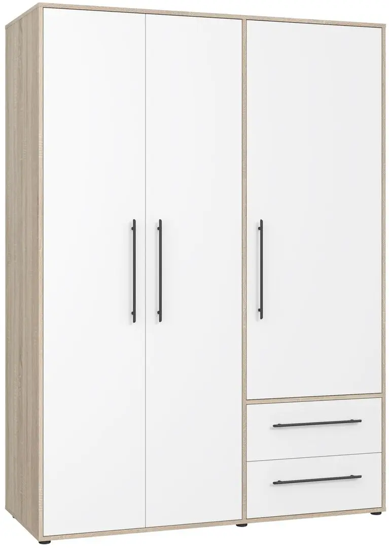 Шкаф Fortuna Mokkaris MKSS833-Q36 (White/Sonoma Oak)