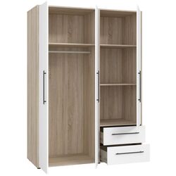 Шкаф Fortuna Mokkaris MKSS833-Q36 (White/Sonoma Oak) Thumb