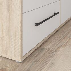 Шкаф Fortuna Mokkaris MKSS833-Q36 (White/Sonoma Oak) Thumb