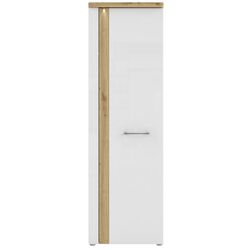 Шкаф Fortuna Tudor 60.4x196x43.4 (White/Artisan Oak/White Gloss) Thumb