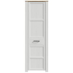 Шкаф Fortuna Brigitta 66x205 (White Oak/Riviera Oak) Thumb