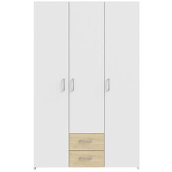 Шкаф Fortuna Econobox 119x190 (White/Puccini Oak) Thumb