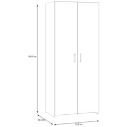 Шкаф Fortuna Econobox 79x190 (White) Thumb