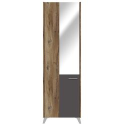 Шкаф Fortuna Monica 64x207 (Flagstaff Oak/Grey) Thumb