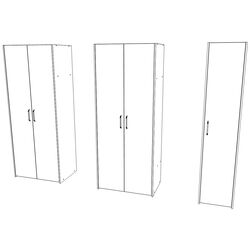 Dulap Haaus Malmo V1 200 cm (Anthracite/White Oak) Thumb