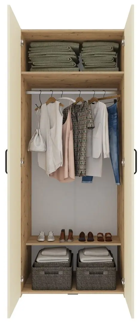 Шкаф Haaus Malmo V1 200 cm (Clay/Artisan Oak)